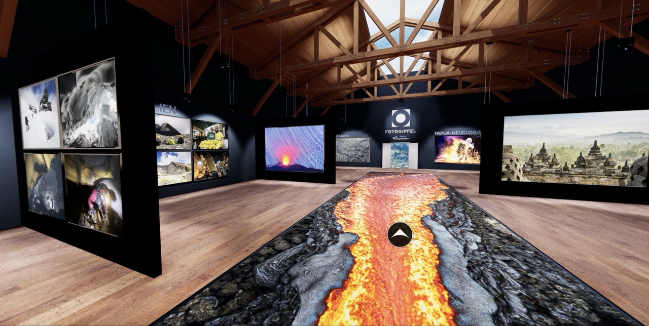 Virtuelle Ausstellung &bdquo;Vulkanmenschen" von Ulla Lohmann, Fotogipfel Oberstdorf 2024